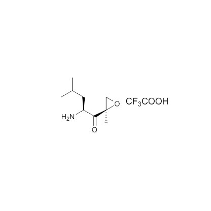 (S)-2-Amino-4-methyl-1-((R)-2-methyloxiran-2-yl)pentan-1-one，2,2,2-trifluoroacetate