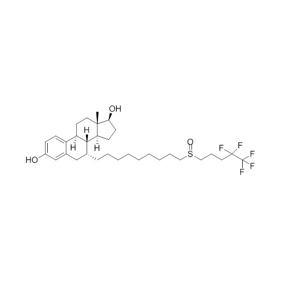 (7a,17b)-7-[9-[(4,4,5,5,5-pentafluoropentyl)sulfinyl]nonyl]estra-1,3,5(10)-triene-3,17-diol